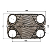 Ersatzdichtungen für Alfalaval Plattenwärmetauscherp36, P31, Am20b, Clip6